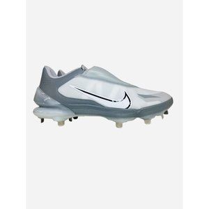 Nike Force Zoom Trout 8 Pro Metal Baseball Cleats Ghost Laces CZ5915-001 Sz 10.5